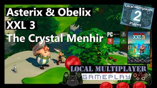 Asterix amp Obelix XXL 3 The Crystal Menhir Co Op 2 Player Couch Local Multiplayer  Gameplay [upl. by Jacqueline]