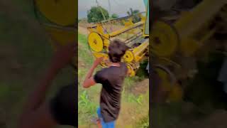 New Holland Combine harvester 8070 khala ma grgi  tractor video  New Holland tractor tractor [upl. by Ys]