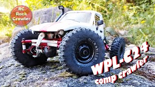 5 WPL C24 Comp Crawler LCG  High clearance steering setup amp more subtle mods wpl wplc24 wpl2024 [upl. by Hackathorn396]