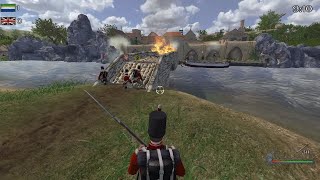 Custom Map 77 defending amp attacking in Mount amp Blade Warband Napoleonic Wars [upl. by Nnov288]