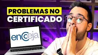 DIFICULDADE PARA PEGAR O CERTIFICADO ENCCEJA [upl. by Nevar]