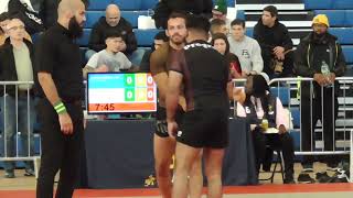 Sebastian Attard vs Sayed Naqibul Hasan  IBJJF London Fall Open NoGi 2024  Brown Adult [upl. by Xena]