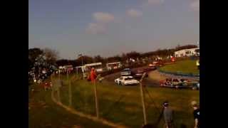 Banger Racing  Mendip Raceway Cheddar UK 2008 [upl. by Htepsle]