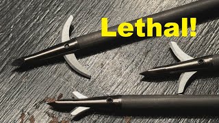 Mechanical Broadheads  GAME CHANGERS [upl. by Enomes]