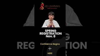 QD Learning Spring Registration Opens at November 08 [upl. by Meehan]