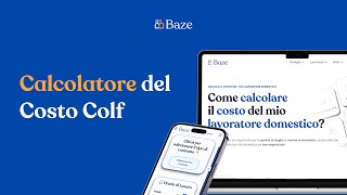 Il Calcolatore del Costo Colf di Baze [upl. by Brunk814]