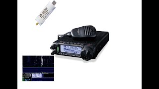 ft891 with mat tuner and portable panadapter HOW TO SETUP IS IN THE LINK BELOW [upl. by Akemaj715]