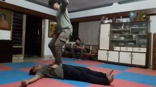 Systema Jogjakarta Indonesia  Kick Defense plus Bodyweight Massage [upl. by Itsym]