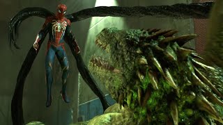 SpiderMan Vs Lizard Boss Fight Ultimate Difficulty  SpiderMan 2 PS5 [upl. by Annamaria904]