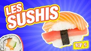 Top 5 des trucs à savoir sur les sushis [upl. by Babita517]