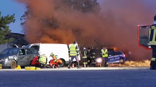 A Pordenone la simulazione di una maxiemergenza con 20 feriti [upl. by Thatch800]