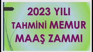 2023 yılı memur ve emekli zamlı maaşları zamlı maaşlar nasıl hesaplanıyor polis öğretmen maaşı [upl. by Gregor]