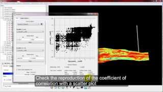 SGeMS ENERGYGES 246  Porositypermeability cosimulation [upl. by Checani]