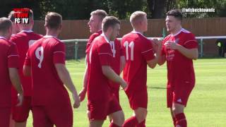 Biggleswade vs Wisbech Town  FA Cup  050817 Wisbech goals only [upl. by Ahsimin445]