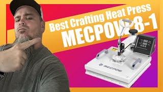 Mecpow The Ultimate 8in1 Heat Press For Crafting [upl. by Deena]