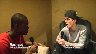 Aaron Carter Interview Part 1 [upl. by Groscr]