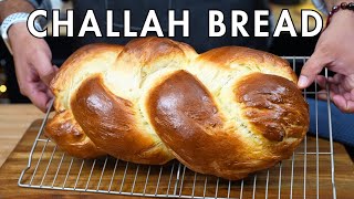 Perfect Homemade Challah Bread Recipe  Soft Sweet and Delicious [upl. by Cattier]