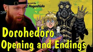 Dorohedoro Opening and Endings Reaction [upl. by Burgess]