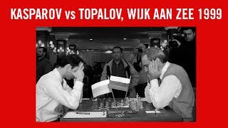 Garry Kasparov vs Veselin Topalov Wijk aan Zee 1999 [upl. by Eiramyllek]