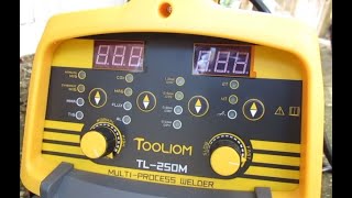 Testing and Review of the Tooliom TL250 Multi Purpose Welding Machine Read Below [upl. by Melita]