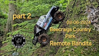 Remote Bandits at Beecraigs Country PARK part 2 kamaz8x8element enduro SCX103GMADE BOM GS02F [upl. by Letnohs]