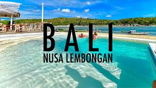 BALI NUSA LEMBONGAN  Reisvlog ALLE stranden en sights in 4K  Drone [upl. by Gaylord208]