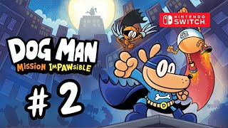 Dog Man Mission Impawsible Nintendo Switch Gameplay [upl. by Ayenat763]