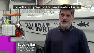 Innovate UK EDGE Case Study  Ecomar Propulsion Ltd [upl. by Rosel75]