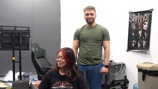 ExtraEmily Backs Up Into Mizkif [upl. by Eseerehs428]