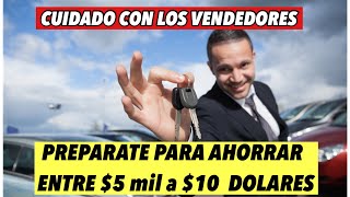 Como COMPRAR un AUTO en EEUU TODO lo que debes saber con un metodo sencillo y 100 eficaz [upl. by Enialb]