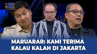 Saling Sanggah Deddy Sitorus VS Maruarar Sirait Soal Tingkat Kepercayaan Publik  SATU MEJA [upl. by Yennep]