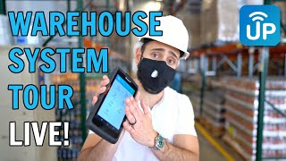 Live Tour of a Real Warehouse Management System  LaceUp WMS [upl. by Nuy779]