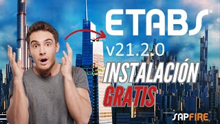 INSTALACIÓN GRATIS ETABS V21 02 0 2024 Legal [upl. by Horbal470]