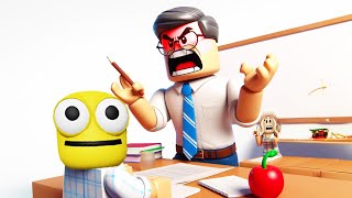 ECHAPPER AU PROFESSEUR STRICTE DE ROBLOX weird strict teacher [upl. by Otsedom]