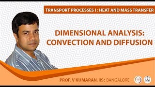 Dimensional analysis Convection and diffusion [upl. by Lapo]