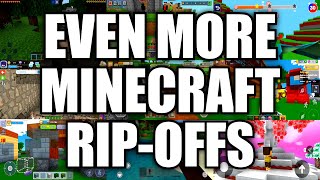 Even More STUPID Minecraft RIPOFFS [upl. by Enialedam]