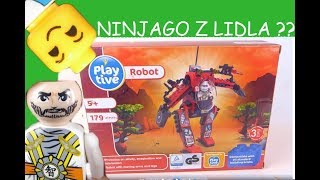 NINJAGO z LIDLA czyli ROBOT od PLAYTIVE [upl. by Araht]