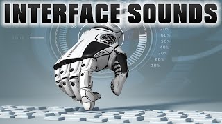 Interface Sound Effects  Futuristic Computer Sci Fi Sound Effects  HUD amp UI Sounds [upl. by Redfield723]