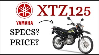 YAMAHA XTZ125 PANGHARABAS FULL SPECS REVIEW 2021 [upl. by Ahsilla257]