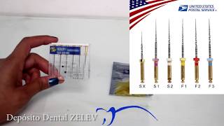 Limas Rotatorias Para Endodoncia Deposito Dental Zelev [upl. by Brianne620]