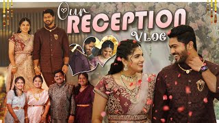 Our Reception Day Vlog💕Surprise Grand Entry of Bride amp GroomDarshan💖Juhith [upl. by Libbey658]