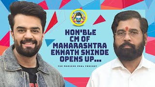 Honorable CM Of Maharashtra Eknath Shinde Opens Up  ManieshPaulOfficial [upl. by Neemsaj]