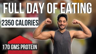 My Full Day Of Eating For Fat Loss  2350 Calorie Indian Diet  Level Up Series  Episode 6 [upl. by Arteid251]