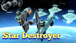 Imperial Class Star Destroyer Complete Breakdown [upl. by Parrott]