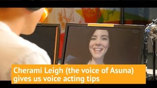 Cherami Leigh The voice of Asuna and Sailor Venus gives tips to aspiring voice actors [upl. by Freedman]