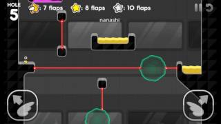 Flappy Golf 2  Laser Shield Land Hole 5 6 Flaps [upl. by Braun619]