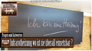 Infrarotheizung auch für die Werkstatt [upl. by Hastie]