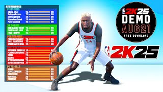 The NBA 2K25 DEMO [upl. by Chelsae31]