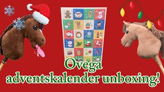 Ovega adventskalender unboxing 🎅🎄🐴 ad [upl. by Idnar]