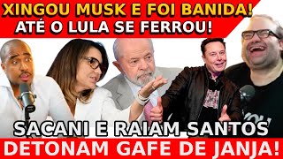 Sacani A Janja ENTERROU o Lula POLITICAMENTE [upl. by Meibers]